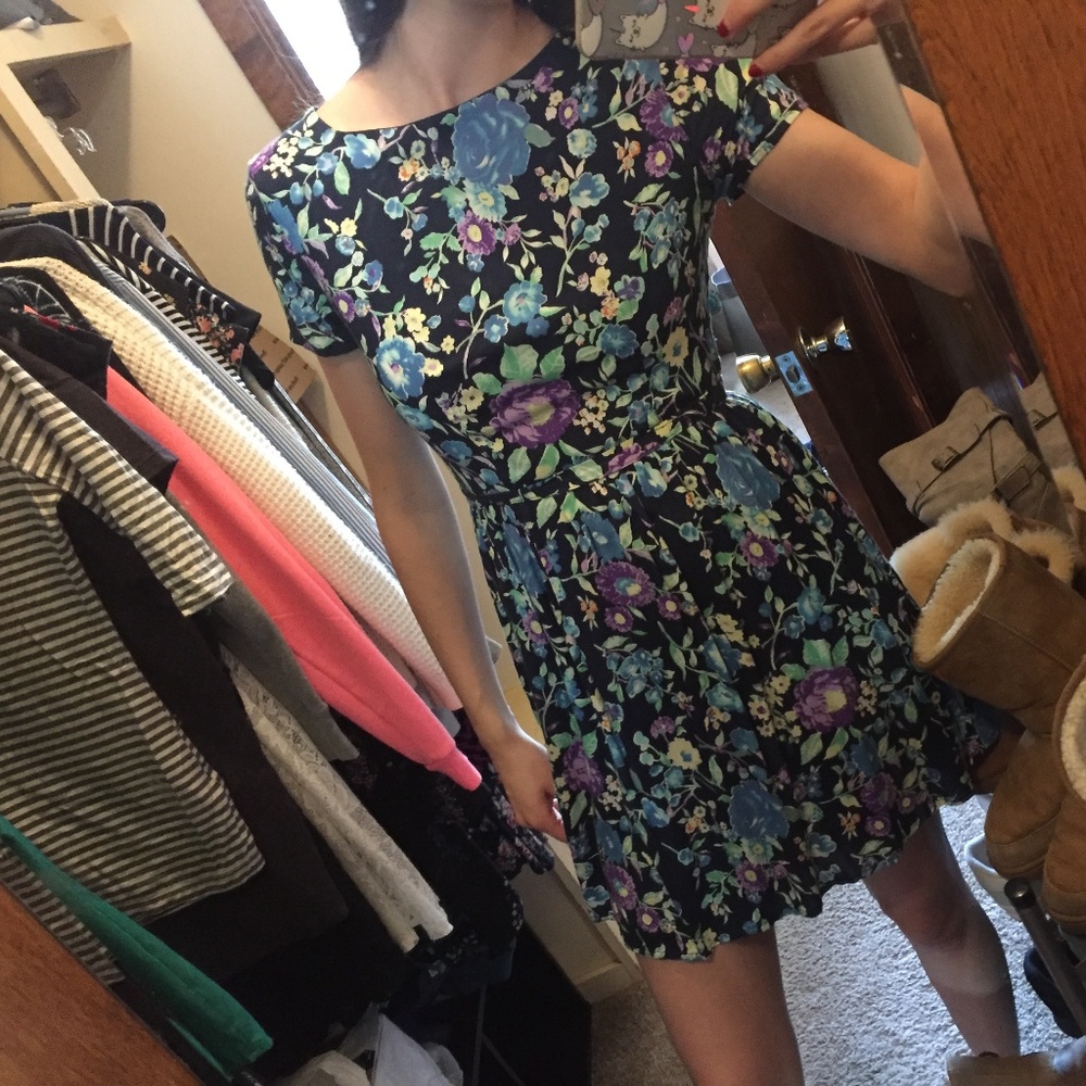 Floral Forever 21 Dress